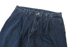 画像2: Used Lee Tuck Denim Trouser (2)