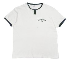 画像1: 80s Used Champion S/S Ringer Tee made in USA チョコチン (1)