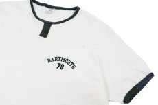 画像2: 80s Used Champion S/S Ringer Tee made in USA チョコチン (2)