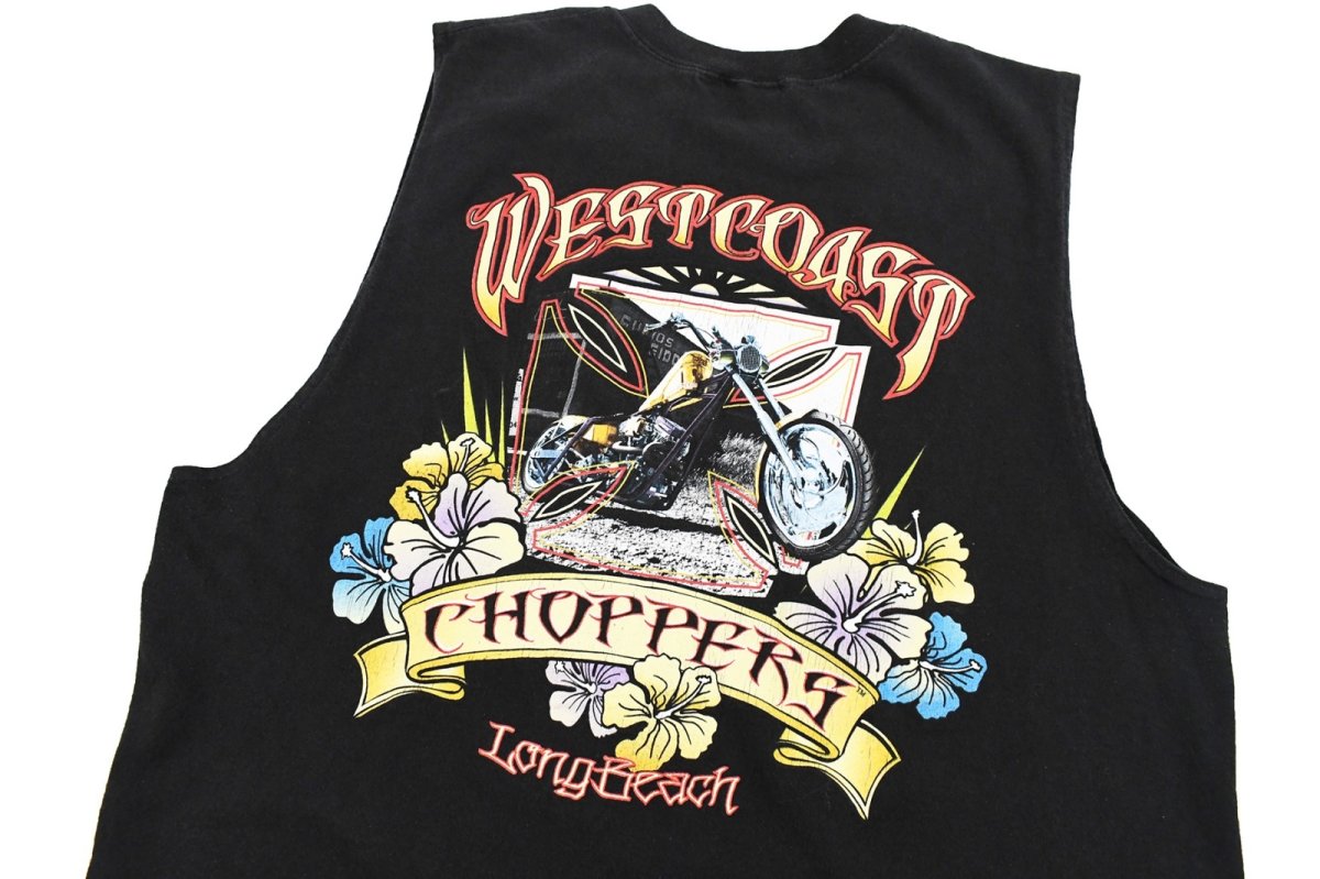 画像4: Used West Coast Choppers Sleeveless Tee (4)
