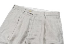 画像2: Used Cubavera Pleated Linen Trouser (2)