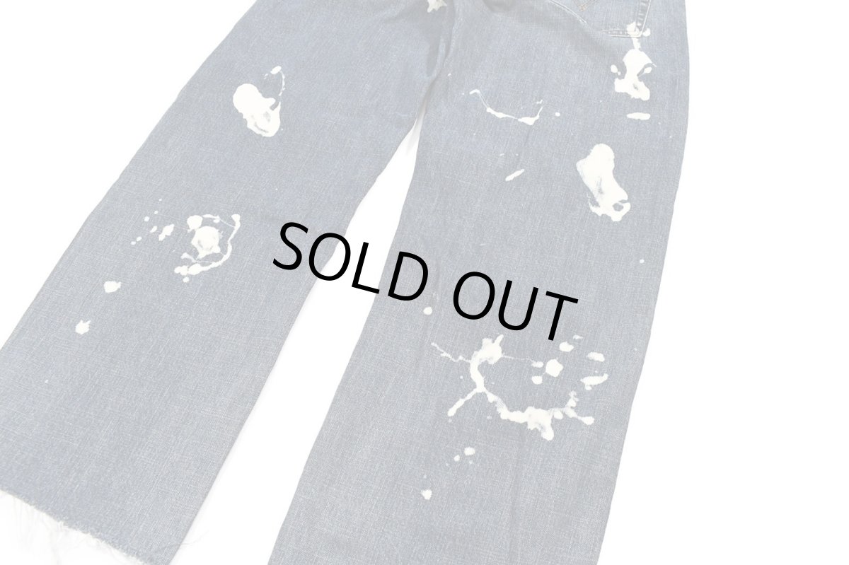 画像6: Used Levi's 569 Bleached Cut Off Denim Pants リーバイス (6)