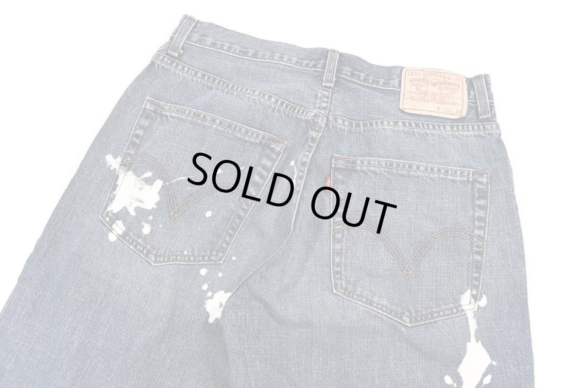 画像5: Used Levi's 569 Bleached Cut Off Denim Pants リーバイス (5)