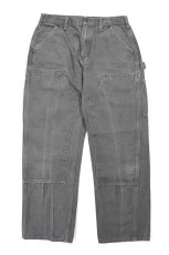 画像1: Used Carhartt Duck Double Knee Carpenter Pants Gravel カーハート (1)