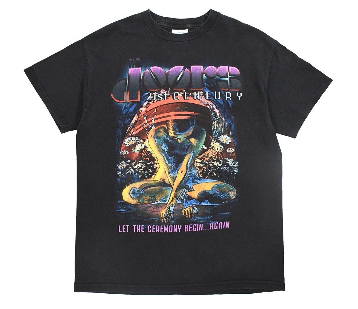 画像1: Used Musician Print Tee "The Doors" (1)
