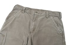 画像2: Used Carhartt B151 Carpenter Pants Light Brown カーハート (2)