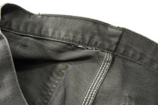 画像5: Used Carhartt Duck Carpenter Pants Moss カーハート (5)