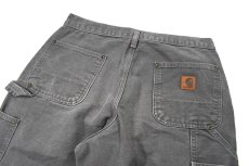 画像5: Used Carhartt Duck Double Knee Carpenter Pants Gravel カーハート (5)