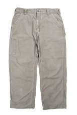 画像1: Used Carhartt B151 Carpenter Pants Light Brown カーハート (1)