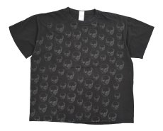 画像1: Used Skull Print Tee (1)