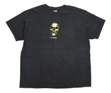 画像1: Used Skull Print Tee (1)