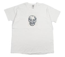 画像1: Used Skull Print Tee (1)