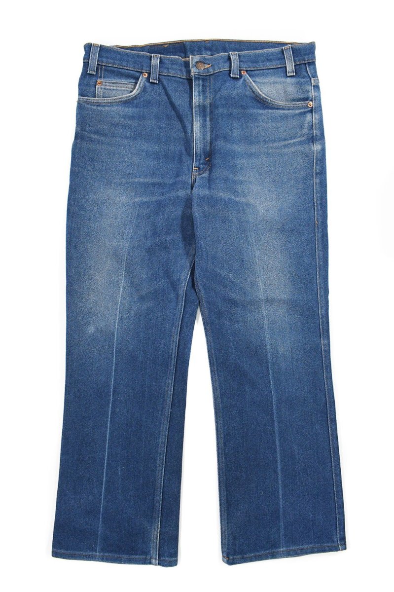 画像1: 98' Used Levi's 517 Stretch Denim Pants made in USA リーバイス (1)