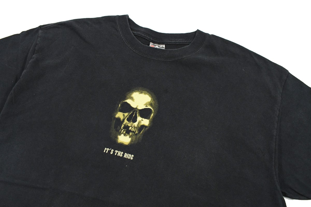 画像2: Used Skull Print Tee (2)