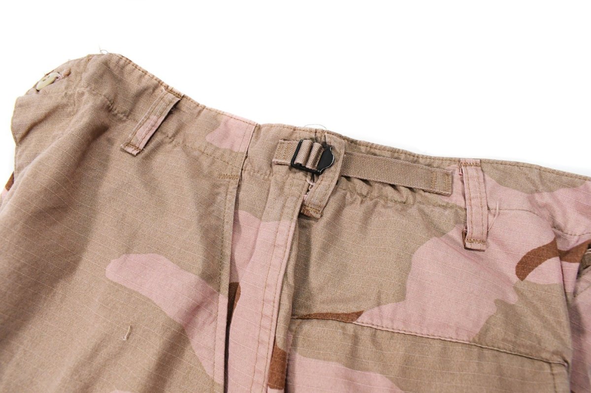 画像6: Used Us Army Over Dye Combat Jorts 3C Desert Camo Quartz Pink (6)