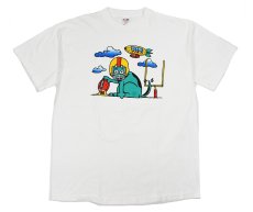 画像1: Used Corporate S/S Print Tee "Visa" made in USA (1)