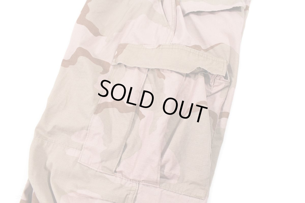 画像5: Used Us Army Over Dye Combat Jorts 3C Desert Camo Quartz Pink (5)