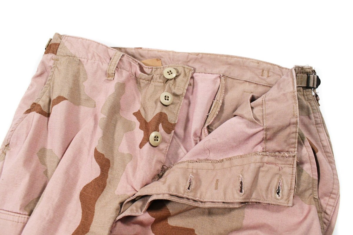 画像7: Used Us Army Over Dye Combat Jorts 3C Desert Camo Quartz Pink (7)
