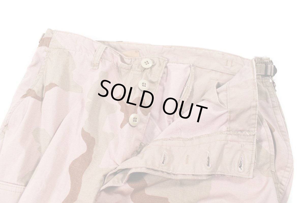 画像7: Used Us Army Over Dye Combat Jorts 3C Desert Camo Quartz Pink (7)