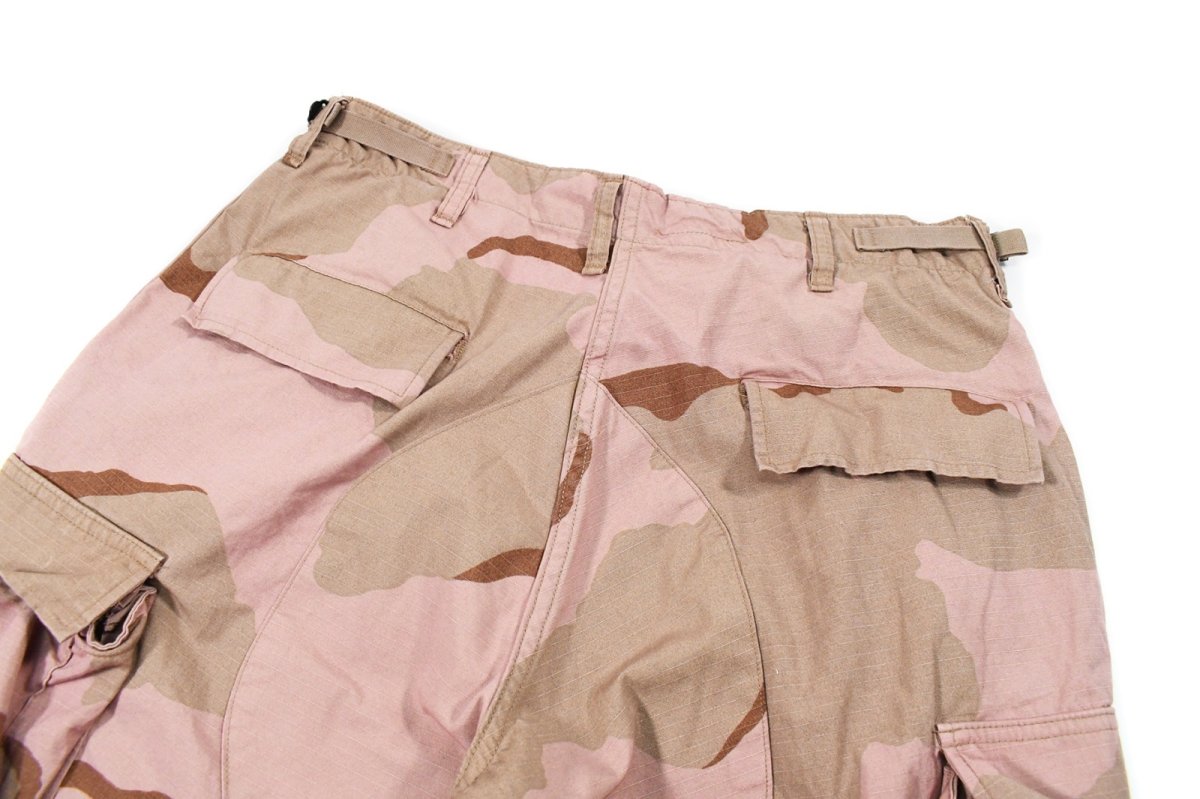 画像4: Used Us Army Over Dye Combat Jorts 3C Desert Camo Quartz Pink (4)