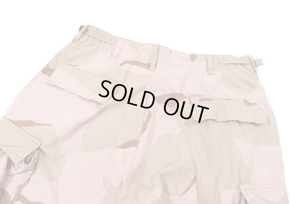 画像4: Used Us Army Over Dye Combat Jorts 3C Desert Camo Quartz Pink (4)