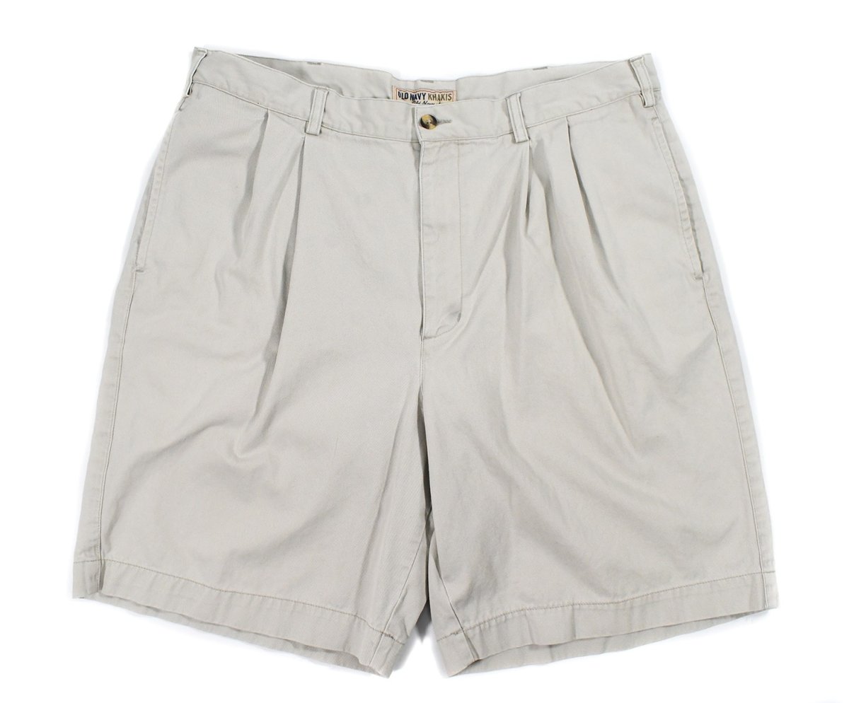 画像1: Used Old Navy Pleated Chino Shorts (1)