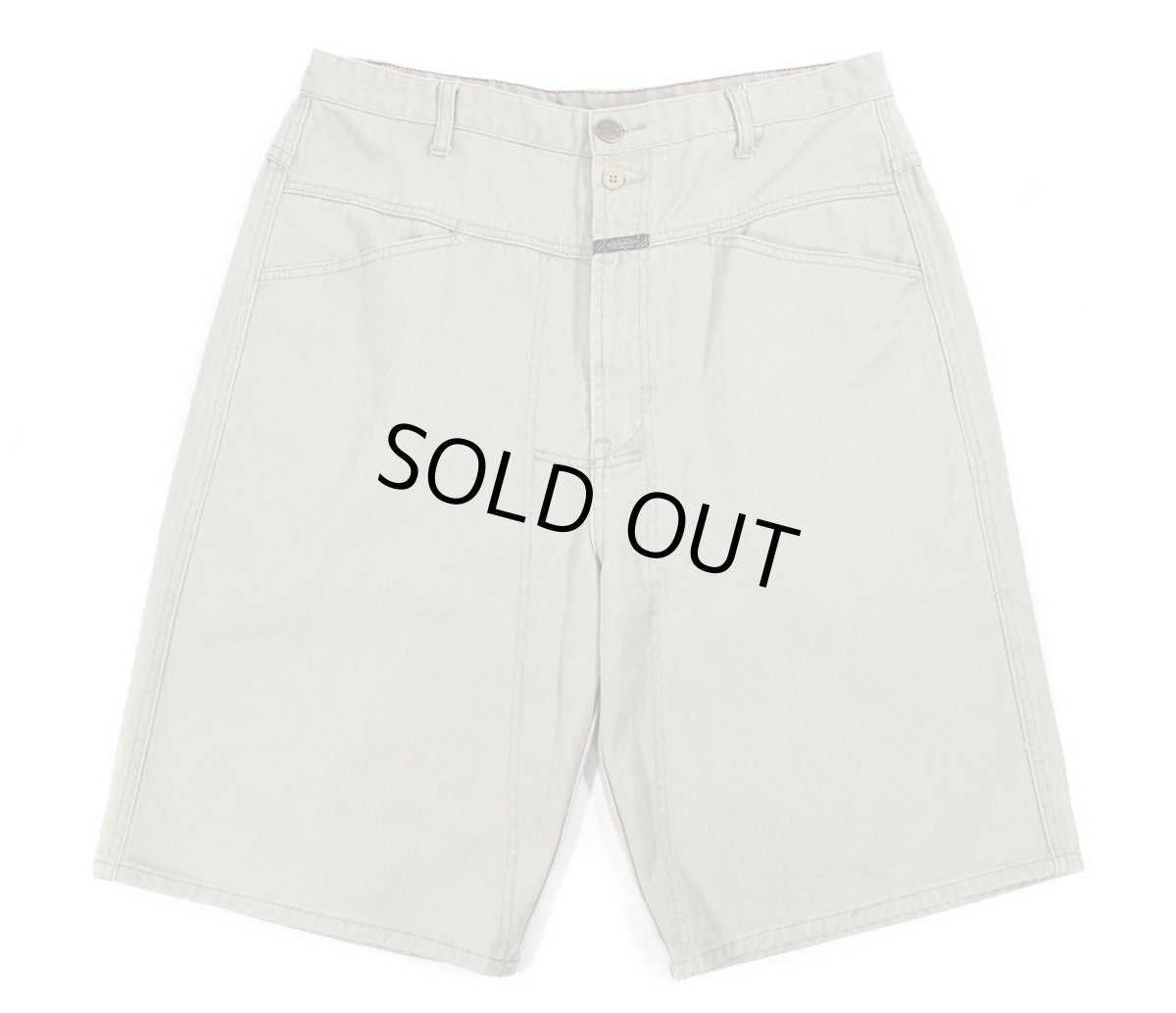 画像1: Used Marithe Francois Girbaud Denim Shorts (1)