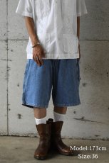 画像6: Used Lee Dungarees Denim Carpenter Shorts (6)