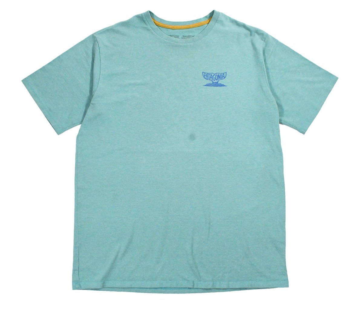 画像1: Used patagonia S/S Print Tee パタゴニア (1)