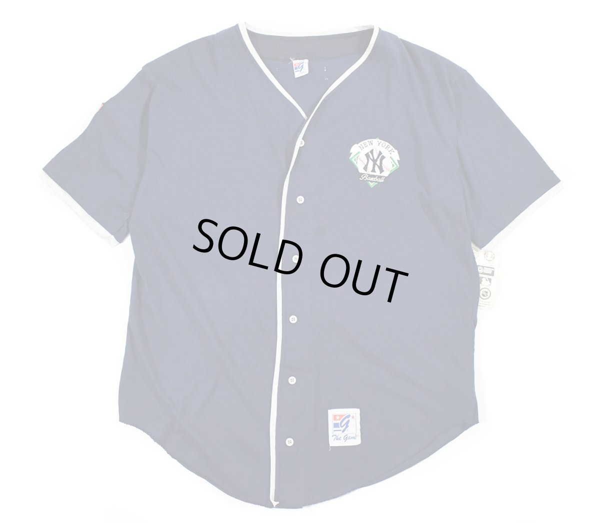 画像1: Deadstock New York Yankees Baseball Shirt (1)