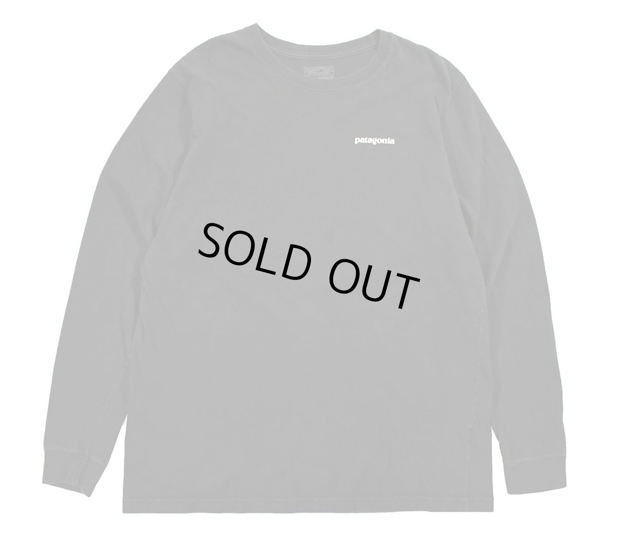 画像1: Used patagonia L/S Print Tee パタゴニア (1)