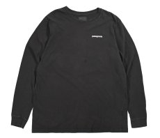画像1: Used patagonia L/S Print Tee パタゴニア (1)