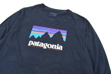 画像2: Used patagonia L/S Print Tee パタゴニア (2)