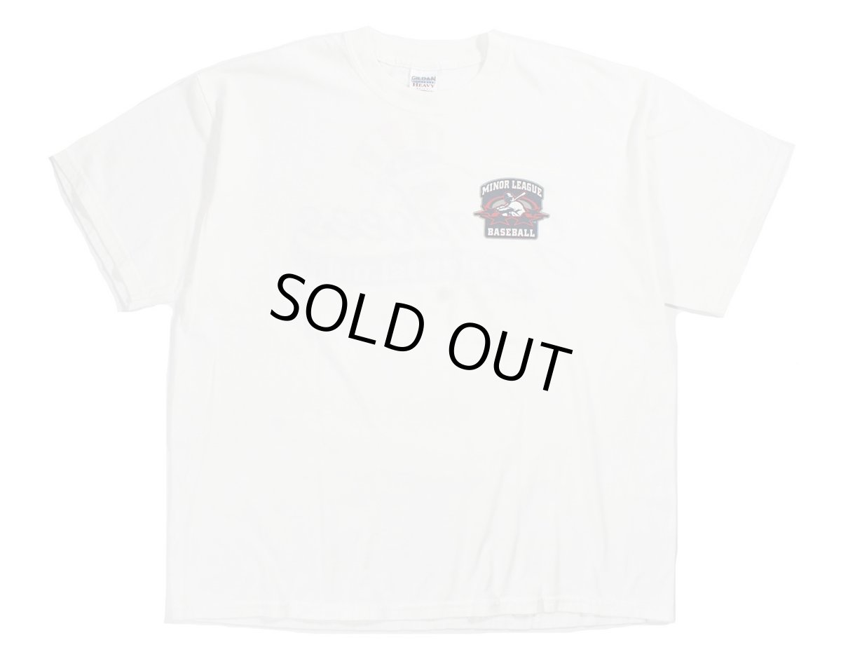 画像1: Used Staten Island Yankees Print Tee (1)