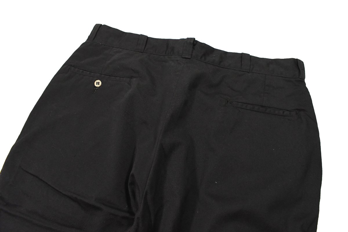 画像4: Used Us Army Chino Trouser Over Dye Black  (4)