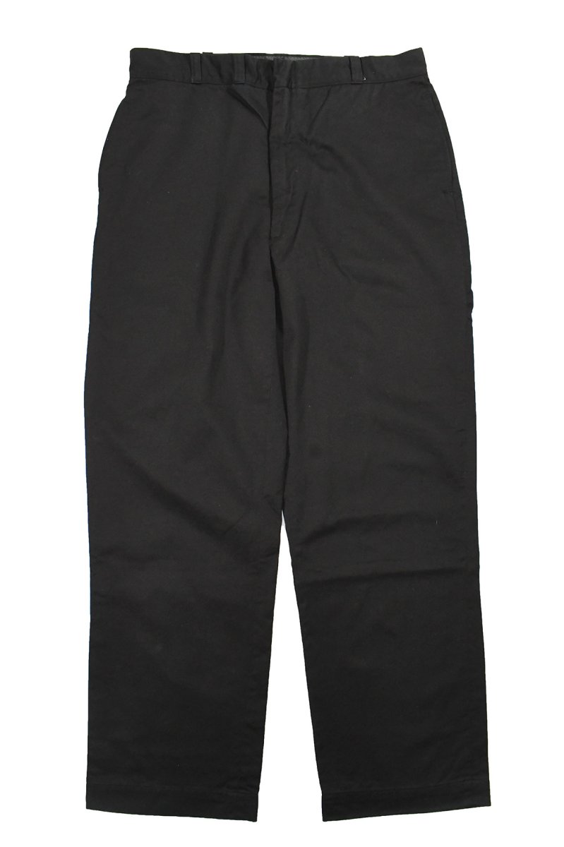 画像1: Used Us Army Chino Trouser Over Dye Black  (1)