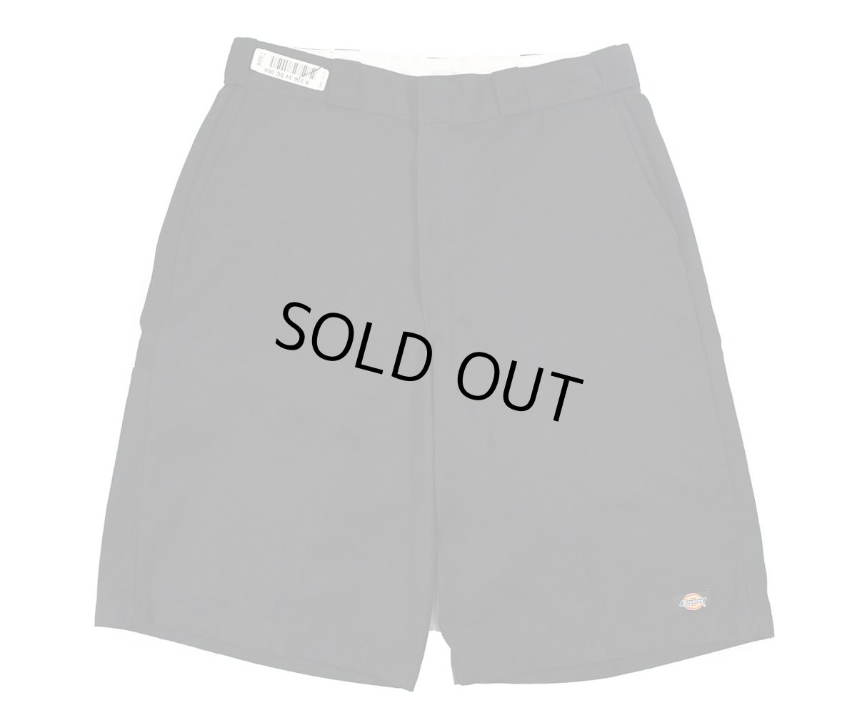 画像1: Used Dickies Work Shorts Black (1)