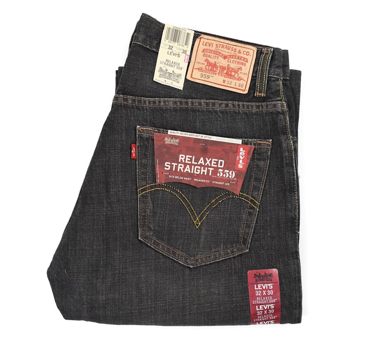 画像1: Deadstock Levi's 559 Denim Pants #1274 リーバイス (1)