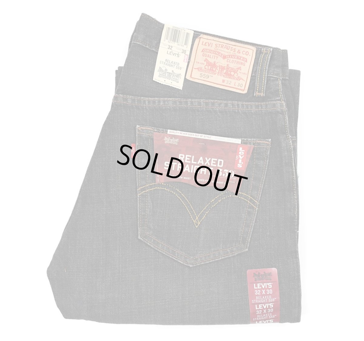画像1: Deadstock Levi's 559 Denim Pants #1274 リーバイス (1)