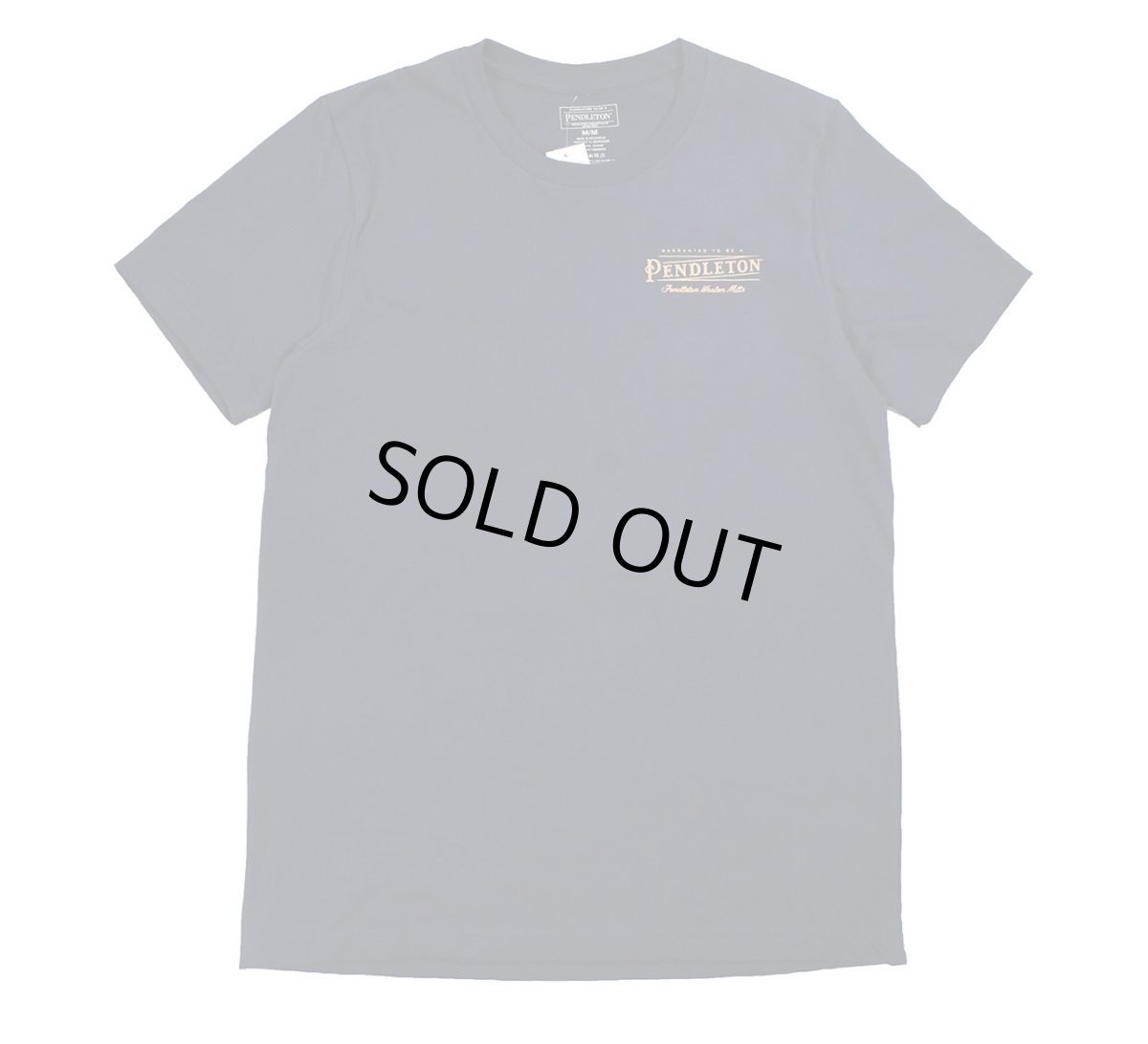 画像1: Pendleton Vintage Logo S/S Tee Navy/Gold ペンドルトン (1)