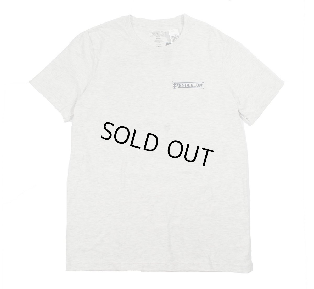 画像1: Pendleton Billboard S/S Tee Ash/Navy ペンドルトン (1)