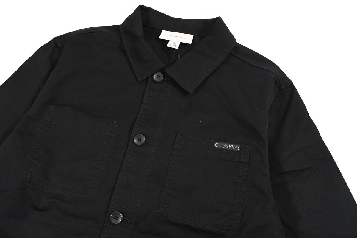画像2: Calvin Klein Chore Jacket Black カルバンクライン (2)