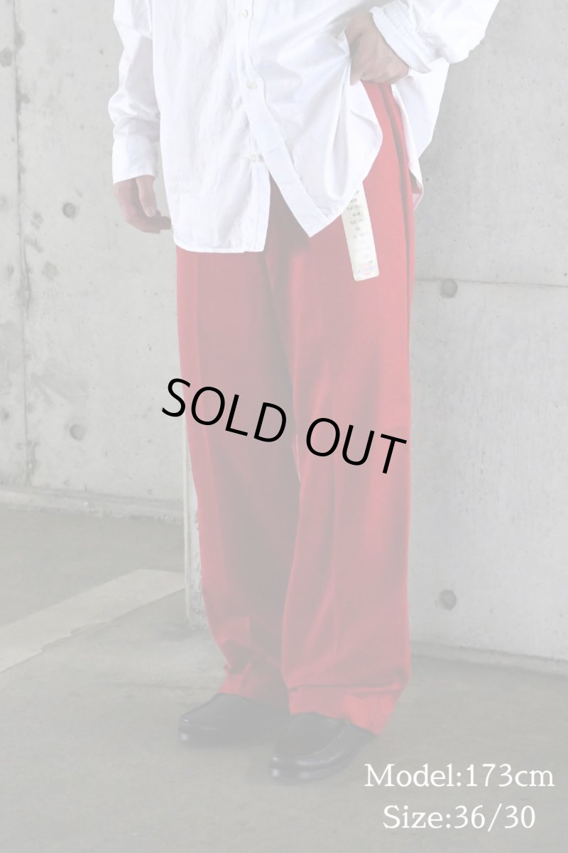 画像6: Deadstock Dickies 874 Work Pants Red (6)