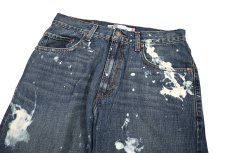 画像2: Used Levi's 569 Bleached Denim Pants リーバイス (2)