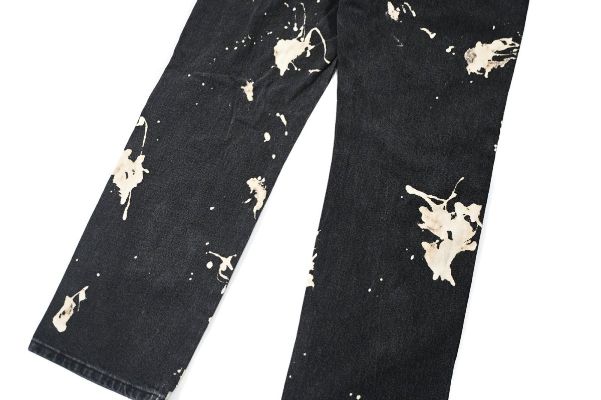 画像5: Wrangler 13MWZ Bleached Original Cowboy Cut Jeans Sulfur Black ラングラー (5)