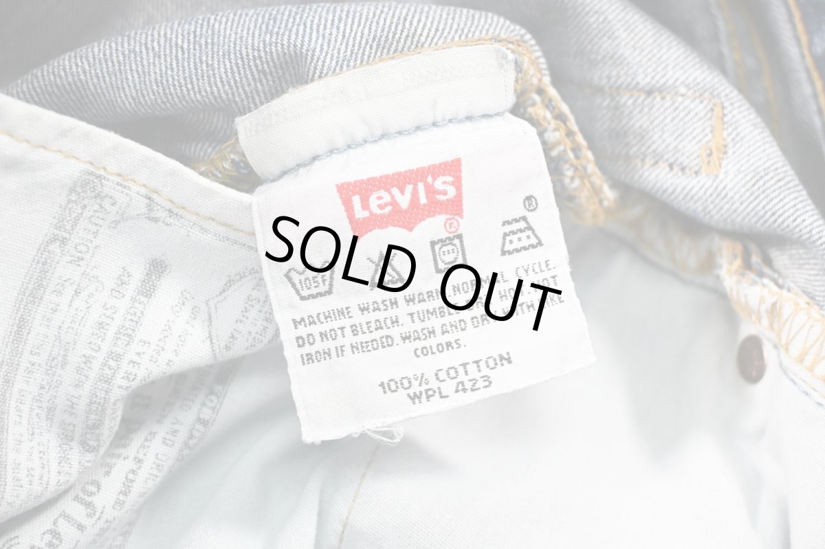 画像7: 03' Deadstock Levi's 501 Denim Pants #2200 リーバイス (7)