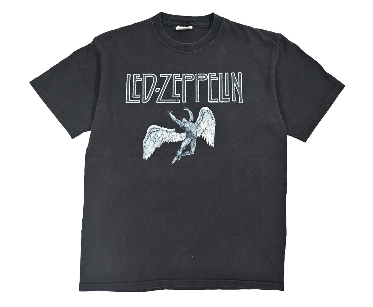 画像1: Used Musician Print Tee "Led Zeppelin" (1)