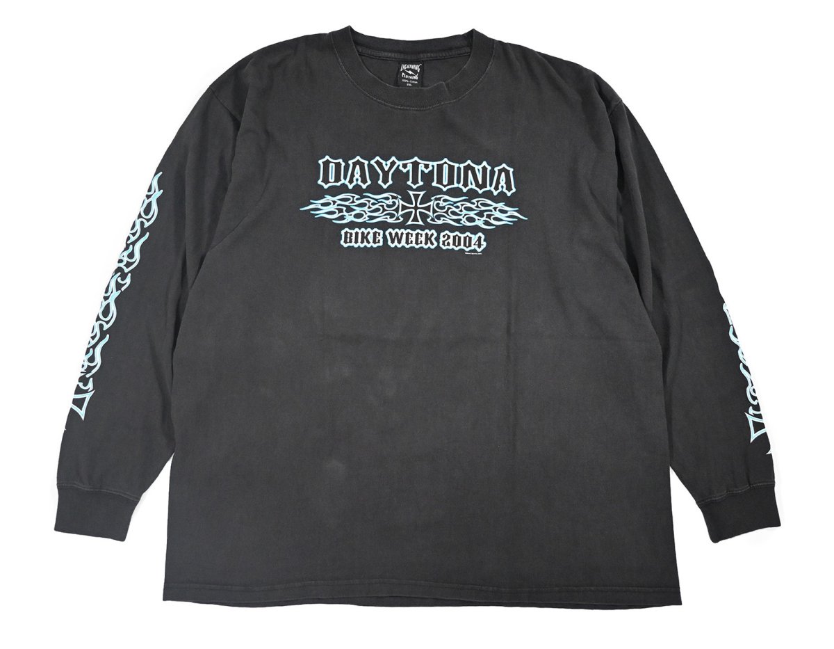 画像1: Used Lightning Clothing Print L/S Tee (1)