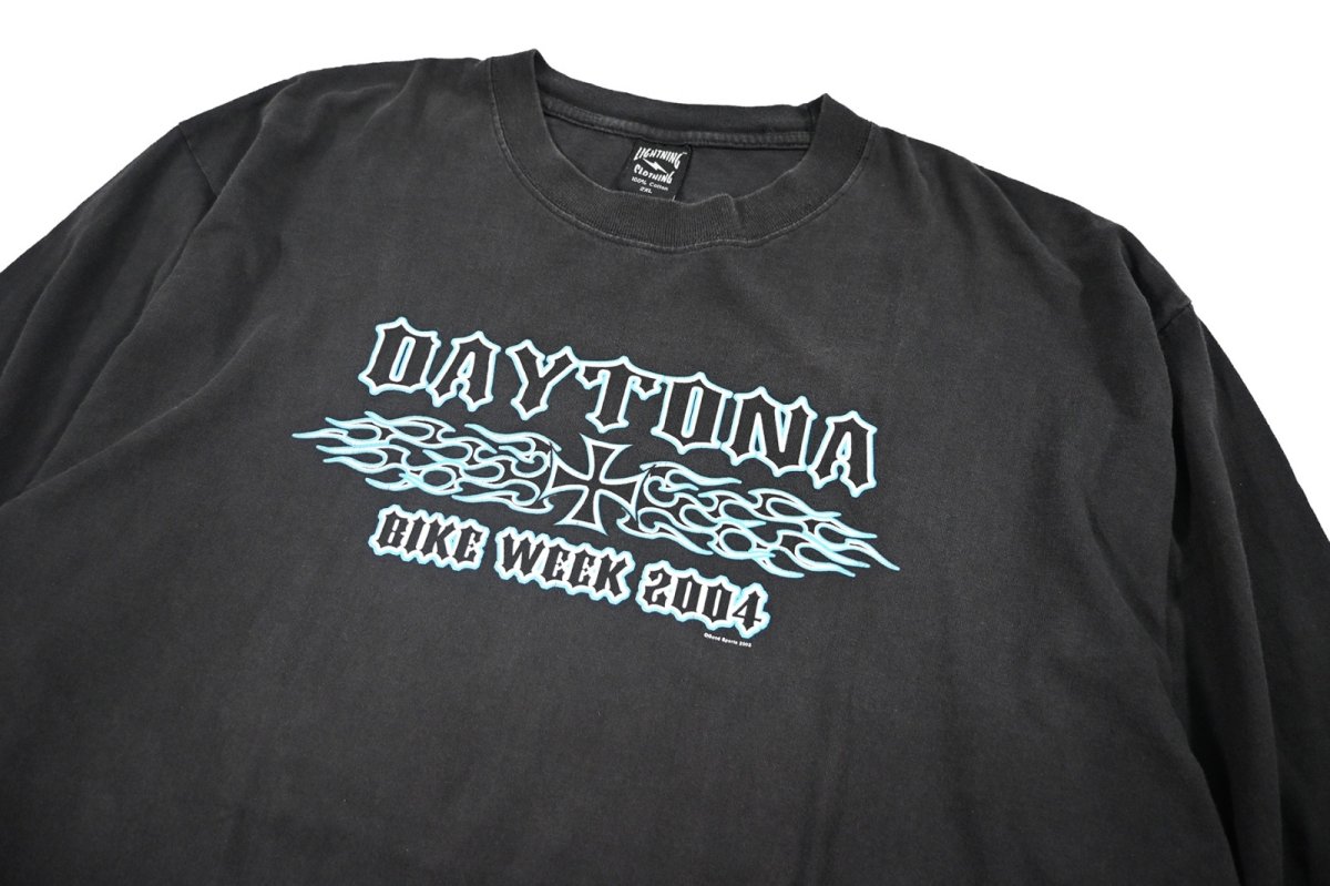 画像2: Used Lightning Clothing Print L/S Tee (2)