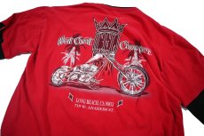 画像7: Used West Coast Choppers Layered Print Tee (7)